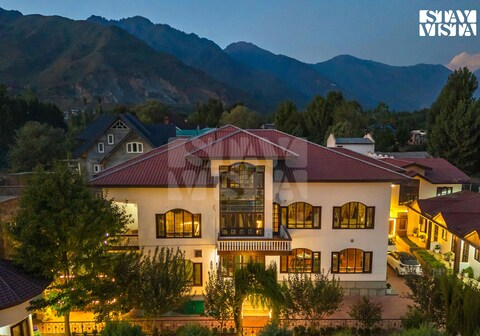 StayVista at Dusk @ Wooden Arches