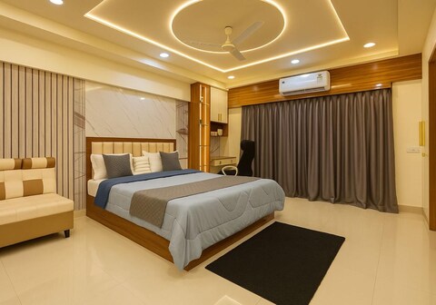 Luxury Studio near Kolkata Airport | Wi-Fi,kitchen