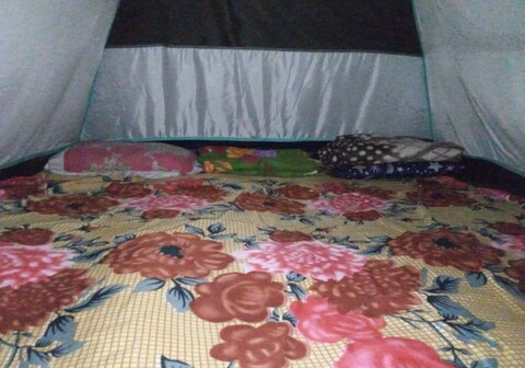 Tk tent river side camping