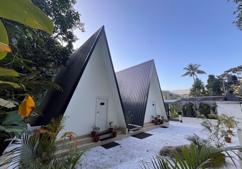 Auracrest Haven Aframe Cottages and Rooms