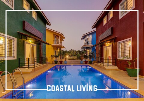 Coastal Living - 3BHK Villa - Private Pool - North Goa
