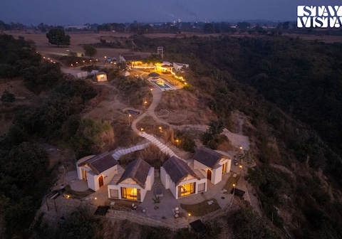StayVista at Artisanal Heights w/ Jacuzzi and Infinity Pool