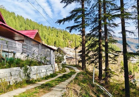 Misty mountain cottage
