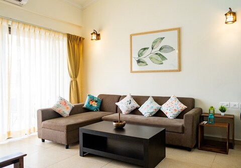 Serene 2bhk Apartment at Baga