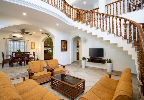 Aspire Coral Villa Luxury 3Bhk PvtPool Arpora