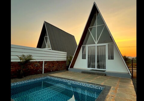 A Frame Cabin By Waterrock