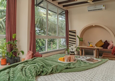 Hazel a Romantic Glasshouse Suite at The Pause Project