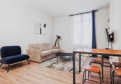 Modern Apartment 1BR/4P - Le Marais Quarter