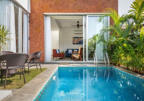 Hireavilla | Nova - 2BHK Villa with Private pool in Anjuna