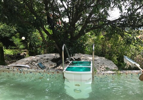 Edke villa on the pond