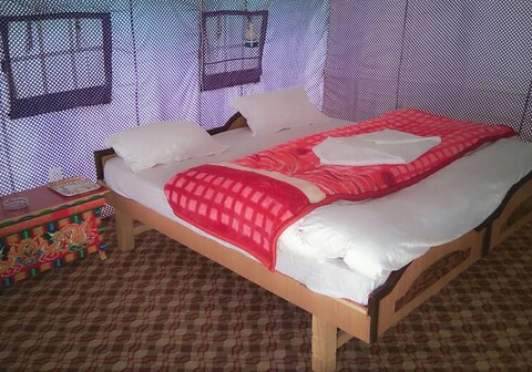 Auspicious Camp Pangong