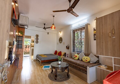 Modern Studio in The Heart of Benaulim Pool