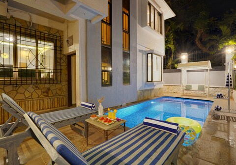 Alaya Stays Adarsh Villa | Elegant 3 BHK Villa With Pvt Pool & Balcony