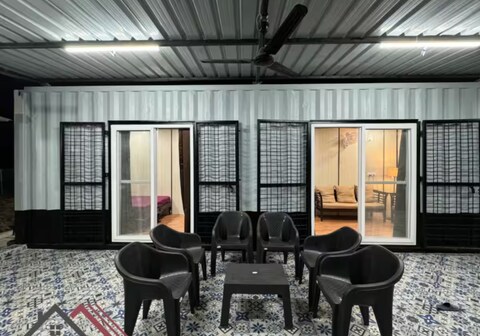 Cozy Container Farmhouse in Shankarpally