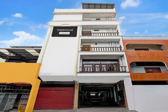 Super Townhouse White Town Rock Beach Formerly Prakasam Residency