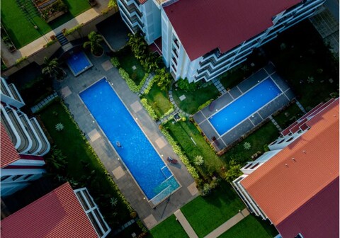 3bhk Luxury Apartment with pool and gym near Baga Beach