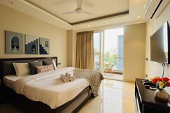 BluO 1BHK Suite - Balcony, Lift, Gym, Parking, Delhi BluO 1BHK Suite - Balcony, Lift, Gym, Parking, Delhi