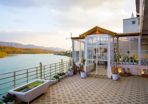 The Neeraj Ganga Divine Stay 2 BHK Glasshouse Villa With Pvt Pool | Lift