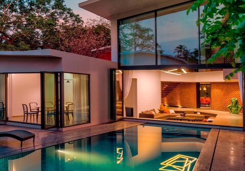 Sun house siolim 4 bhk pvt pool