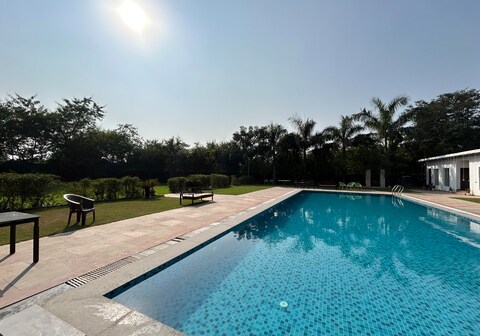 Glass villa