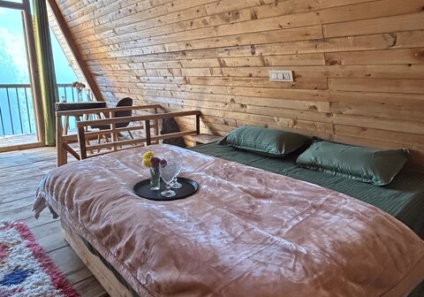 Sukoon A frame Treehouse with Hot Tub