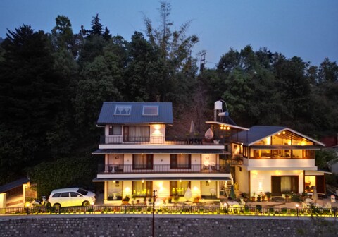 The Golden Oak A Frame Attic