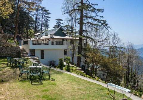 StayVista at Pine Estate w/ Outdoor Jacuzzi