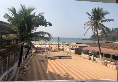 Baga beach view