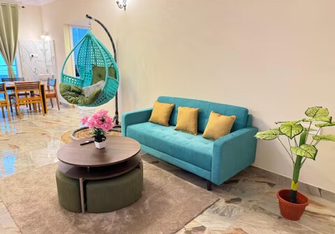 Evara Grand Vista: Fully Equipped 3BHK near AMB