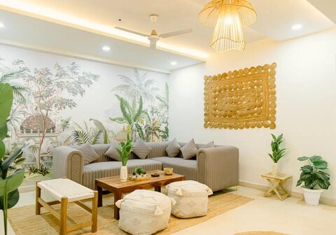 3BHK Tropical Haven near Dhan mill chattarpur