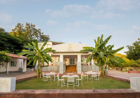 Palatial farm with pool and Breakfast Udaipur.