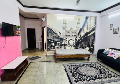 Spacious 2BHK for Families Kitchen Parking