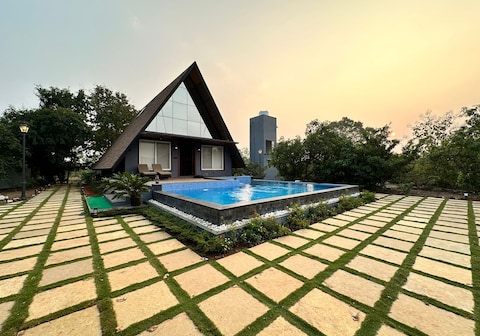 3BHK With Pool TeakWood Villa By Gemstone Hospitality