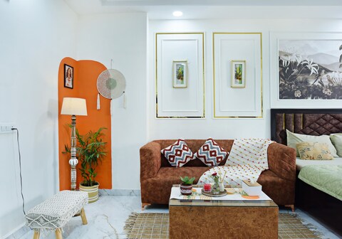 Luxury Studio Apartment | Boho Theme