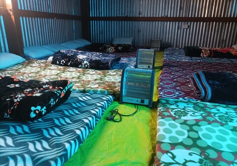 Panch Kedar Dorm beds