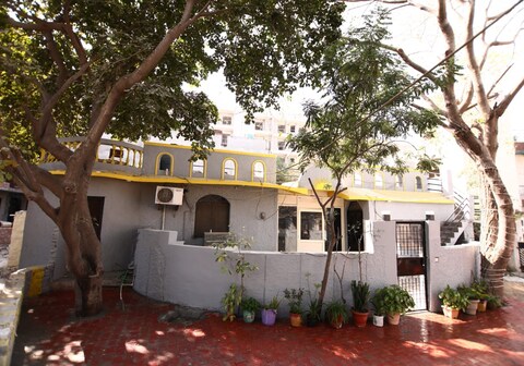 4 BHK party friendly villa with Kitchen, Living Area, Private Terrace