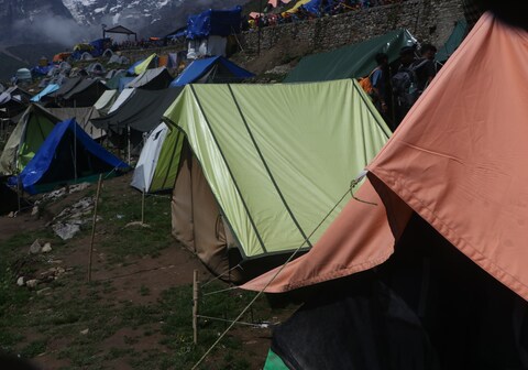 Kedarnath cloud camping