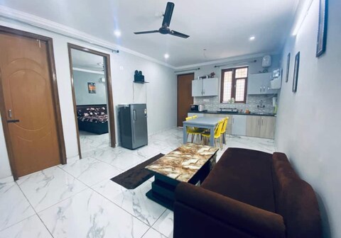 Private 1 BHK Apartment with Balcony