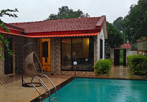 Zio Vesper 2 BHK Private pool Bali villa in Nature