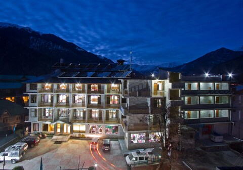 Two Bed Room Apartment with Common balcony valley view and Kitchen