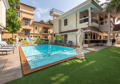 Villa Calangute Phase 2 - Beachside 6BHK Villa, 2 min walk to Beach