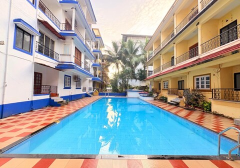 1BHK Pool Apartment in Candolim