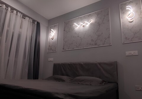 Chic Room in Luxe 2BHK Tower