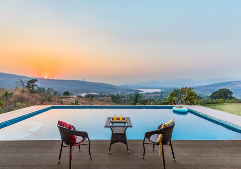 Cosmic Stays - The Sundowner Private Pool Villa At Pawna