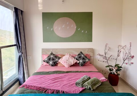 Casa Aura-Balcny Stdio Apt-Near Balewadi High Strt