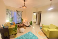 Slow living at bohemian blue door home, Navi Mumbai Slow living at bohemian blue door home, Navi Mumbai