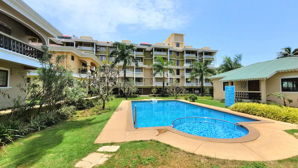 Visao Verde in VARCA (2BHK/Close toBeach/Cleaning)
