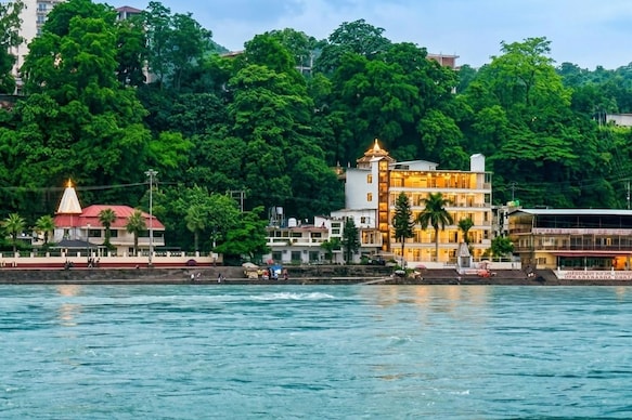 Madhvm By The Ganges at Ramjhula Rishikesh
