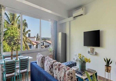 1 Bhk with historic view in candolim