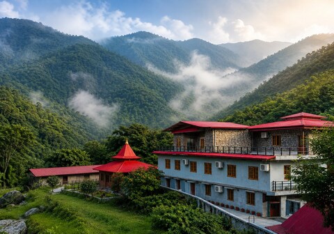 The Ushmaya lifestyle wellness resort near Rishikesh